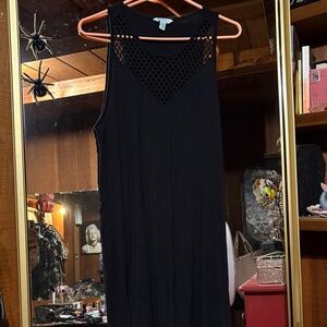 Swimsuit cover up with Crochet Detail